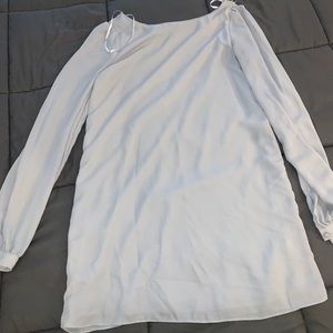 Casual grey dress, perfect for weddings